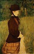 Edouard Manet Woman walking in the Garden oil painting picture wholesale